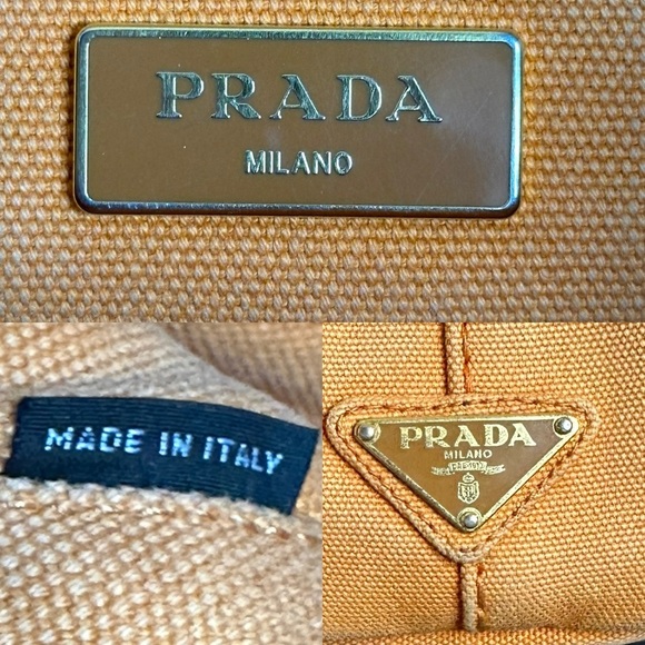 💯Authentic Prada Canapa Tote PM Sized🍀 - Picture 14 of 17